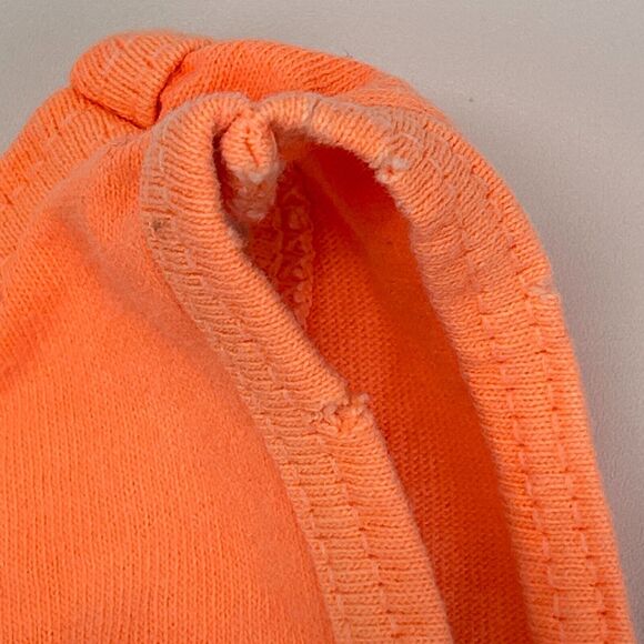 Vintage 90s Park Here Its A Lot of Fun Tank Top Shirt Parking USA Orange L Large - Picture 5 of 10